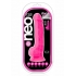 Neo Elite 7.5 inches Dual Density Cock with Balls Pink - Realistic Dildos & Dongs