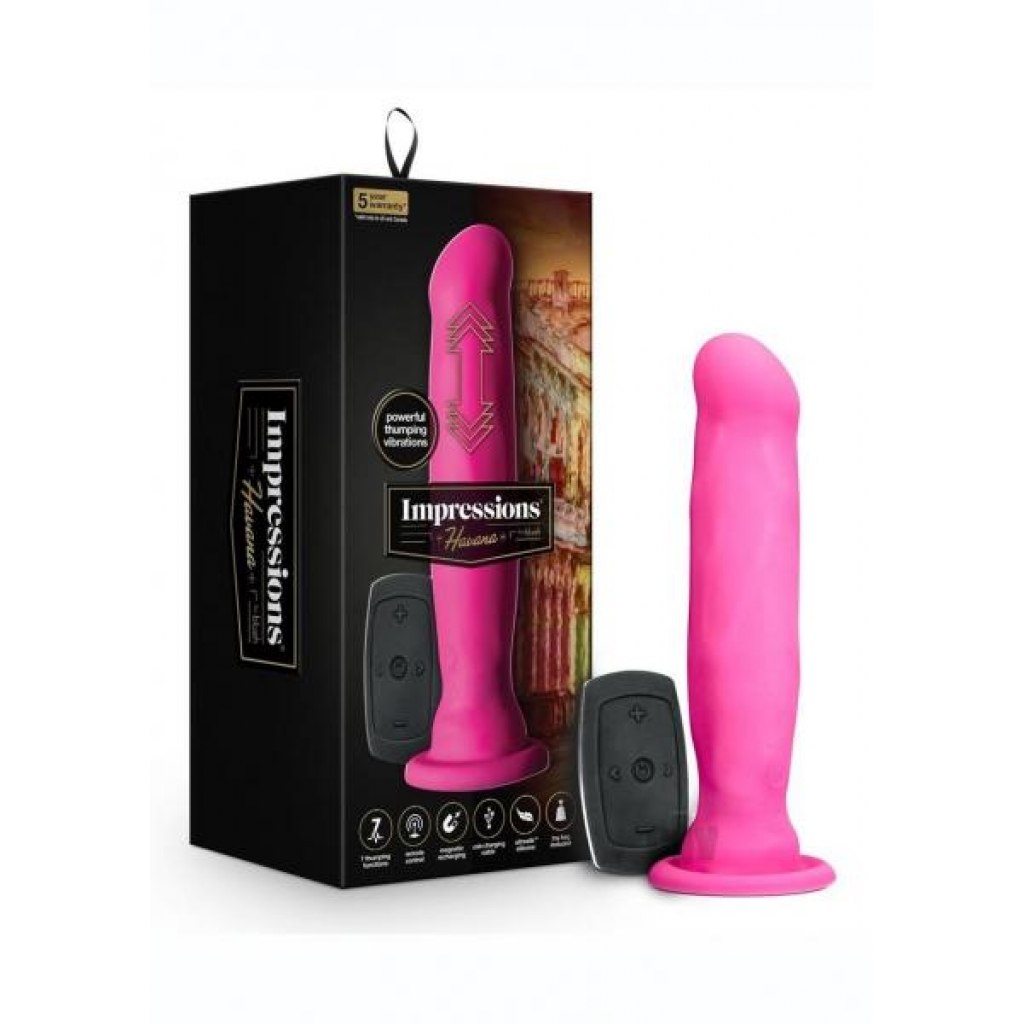 Versatile 3-Speed Thumping Vibrator - Havana