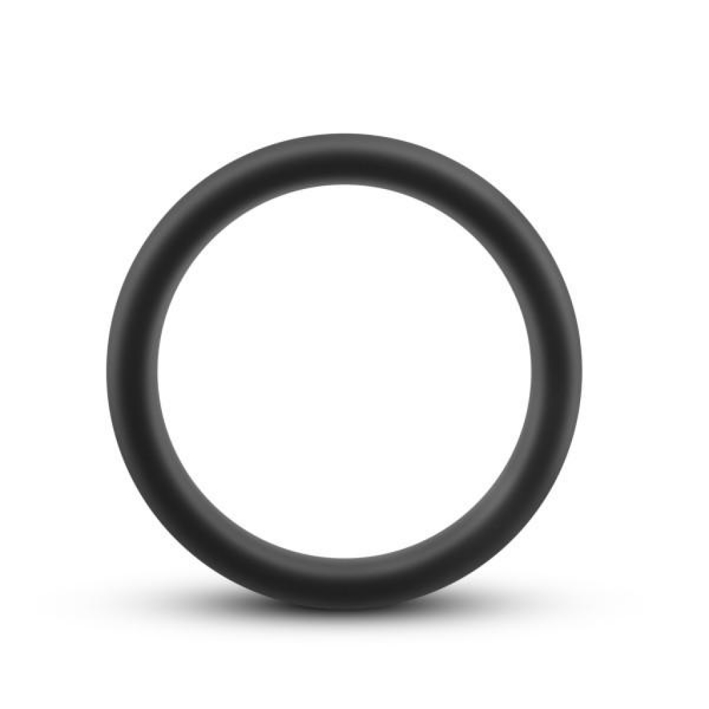 Performance Silicone Go Pro Cock Ring Black - Couples Vibrating Penis Rings
