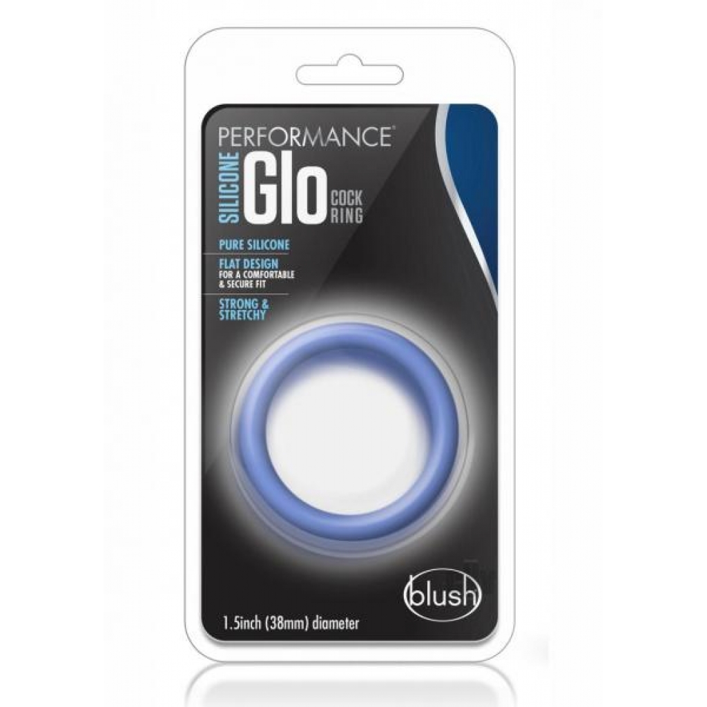 Performance Glo Cring Blue Glow - Classic Penis Rings