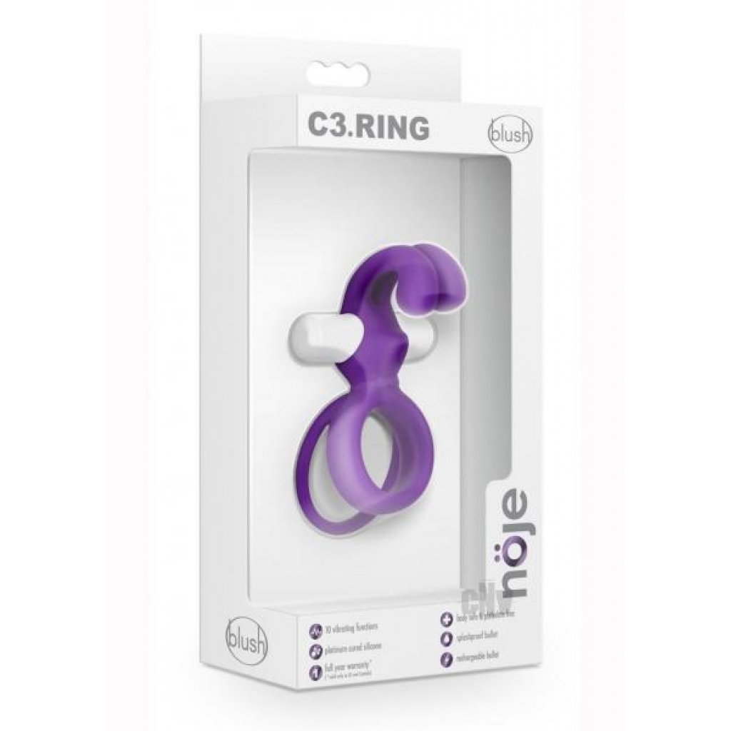 Noje C3 Ring Iris - Couples Vibrating Penis Rings