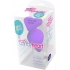 Naughty Candy Hearts Purple Butt Plug - Anal Plugs