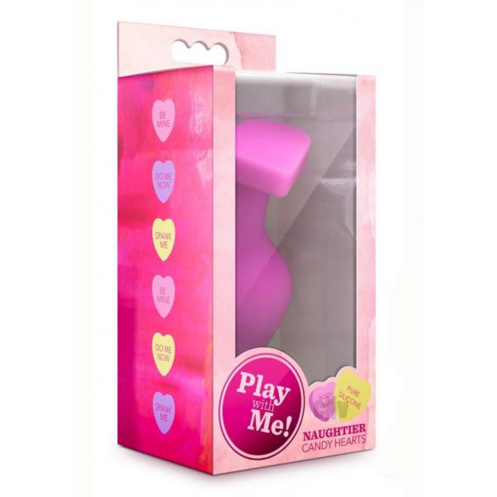 Pwm Naughtier Candy Heart Ride Me Pink - Anal Plugs