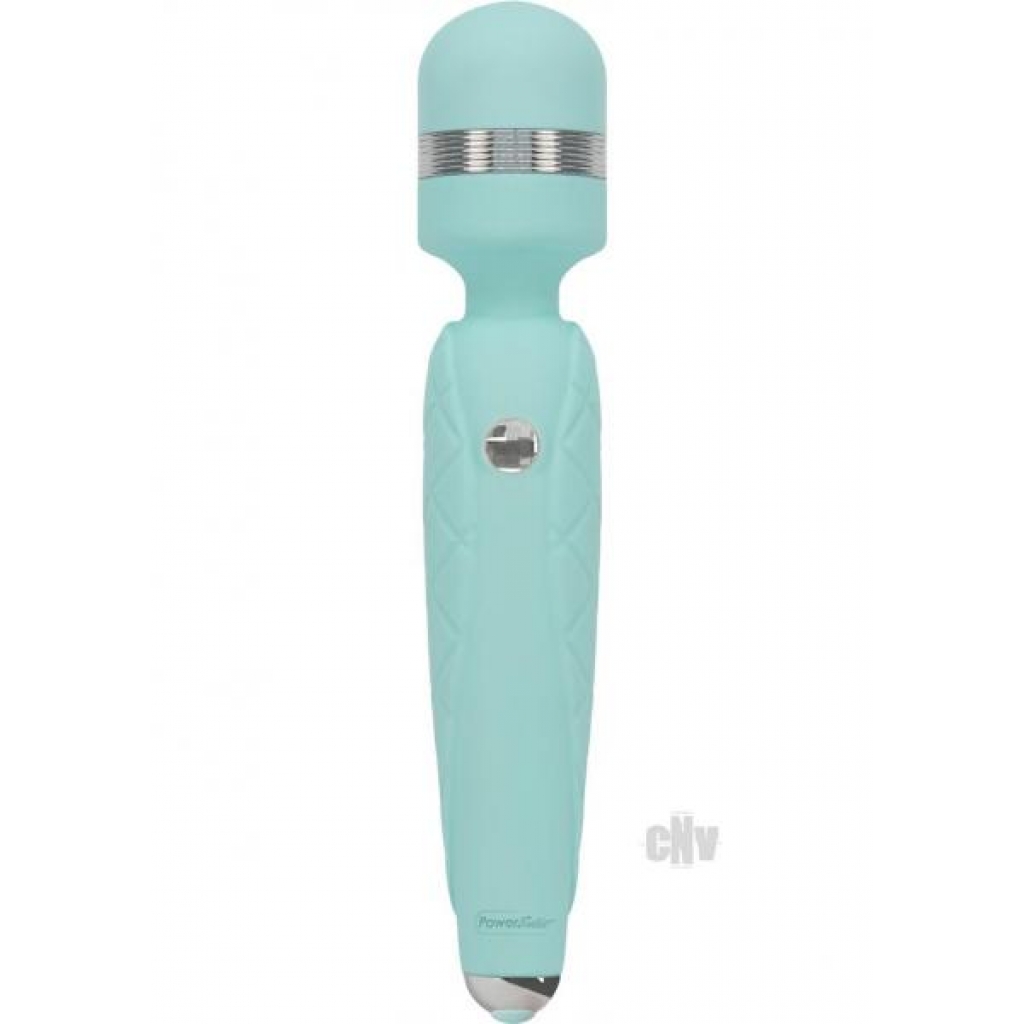 Pillow Talk Cheeky Massager Wand Teal - Body Massagers