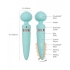 Pillow Talk Sultry Massager Wand Teal - Body Massagers