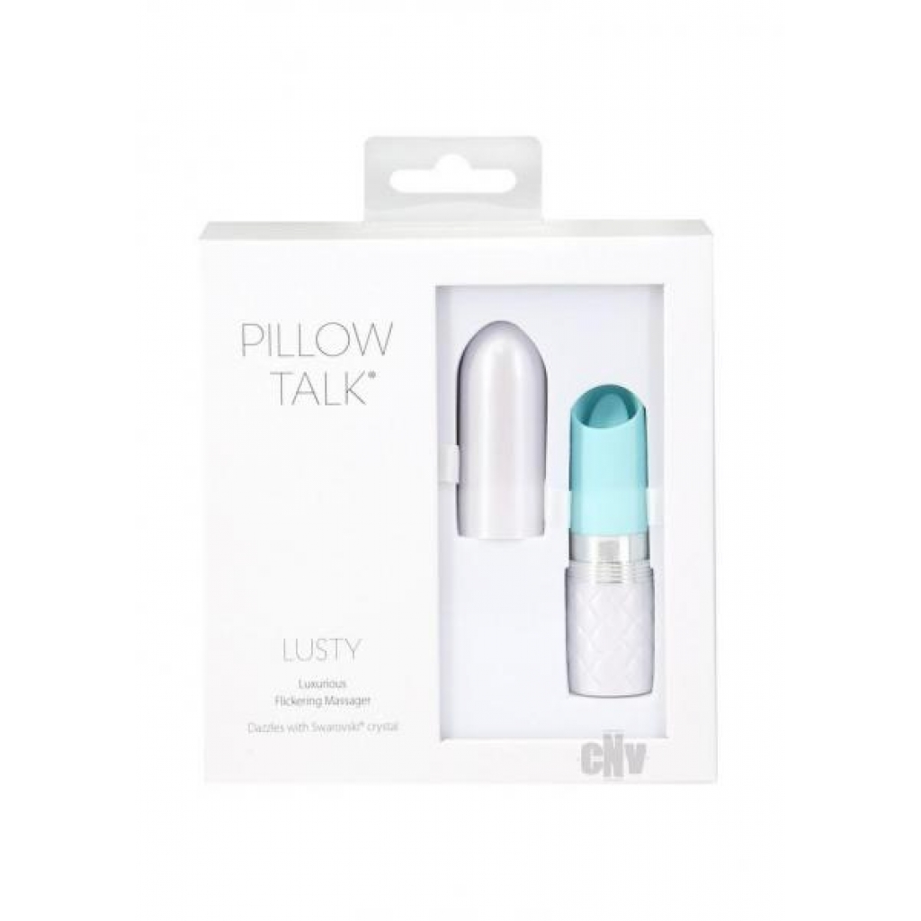 Pillow Talk Lusty Luxurious Teal - Bullet Vibrators