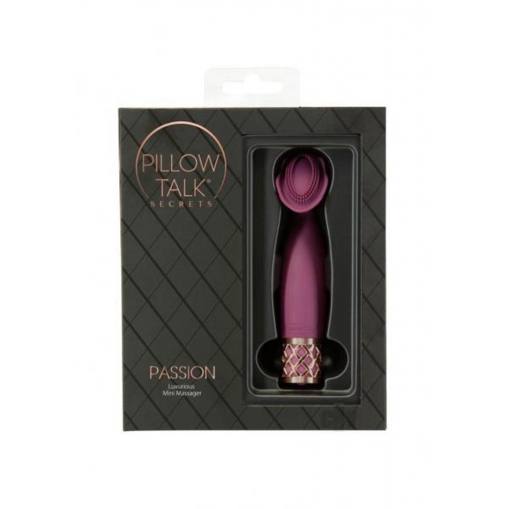 Pillow Talk Passion Massager Wine - Body Massagers