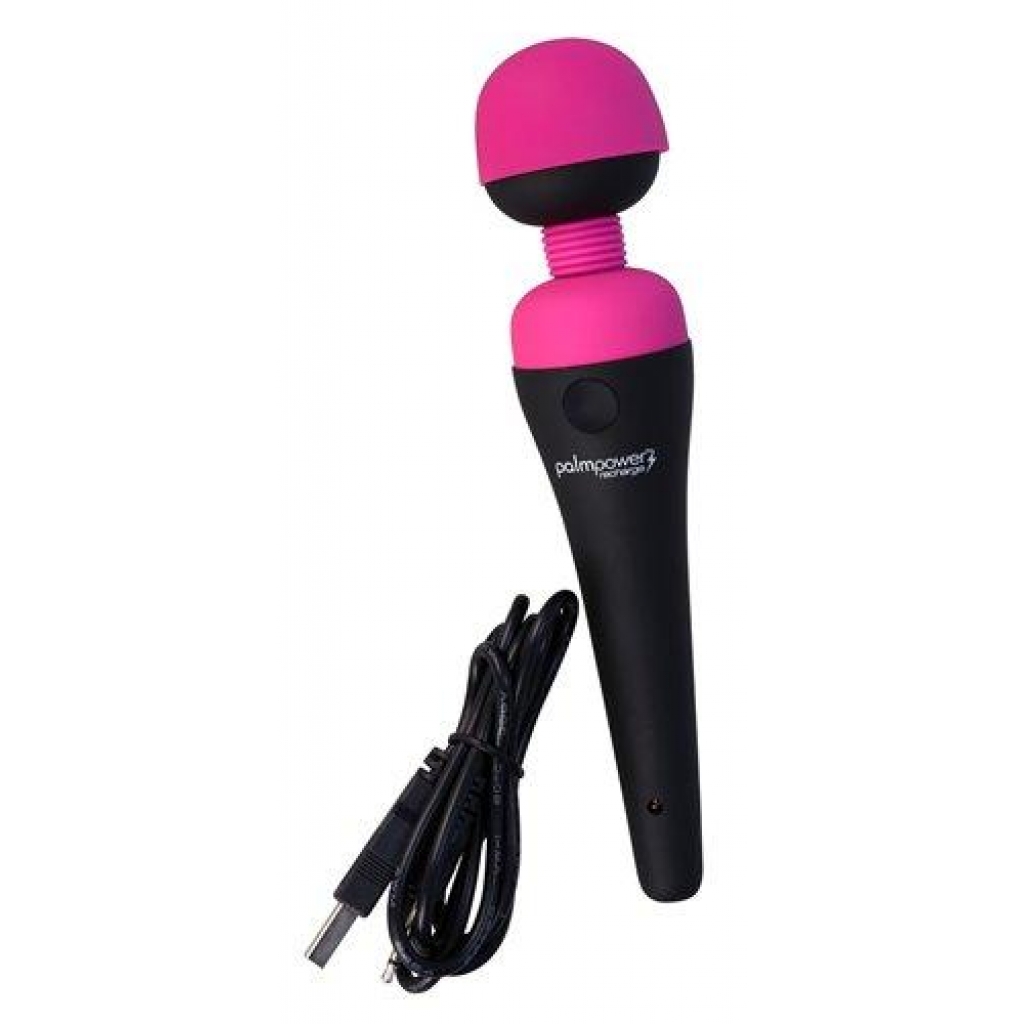 Palm Power Rechargeable Massager- Pink - Body Massagers