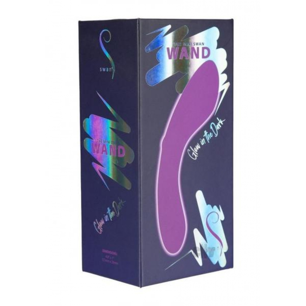 Mini Swan Wand Gitd Purple - Body Massagers