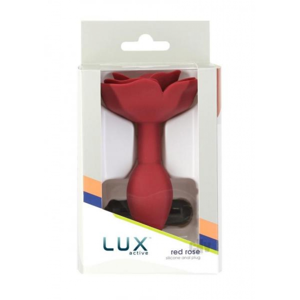 Lux Active Red Rose Anal Plug - Anal Plugs