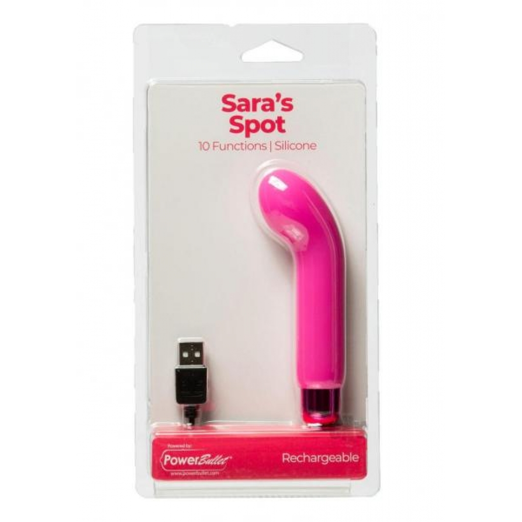 Powerbullet Saras Spot Pink - G-Spot Vibrators