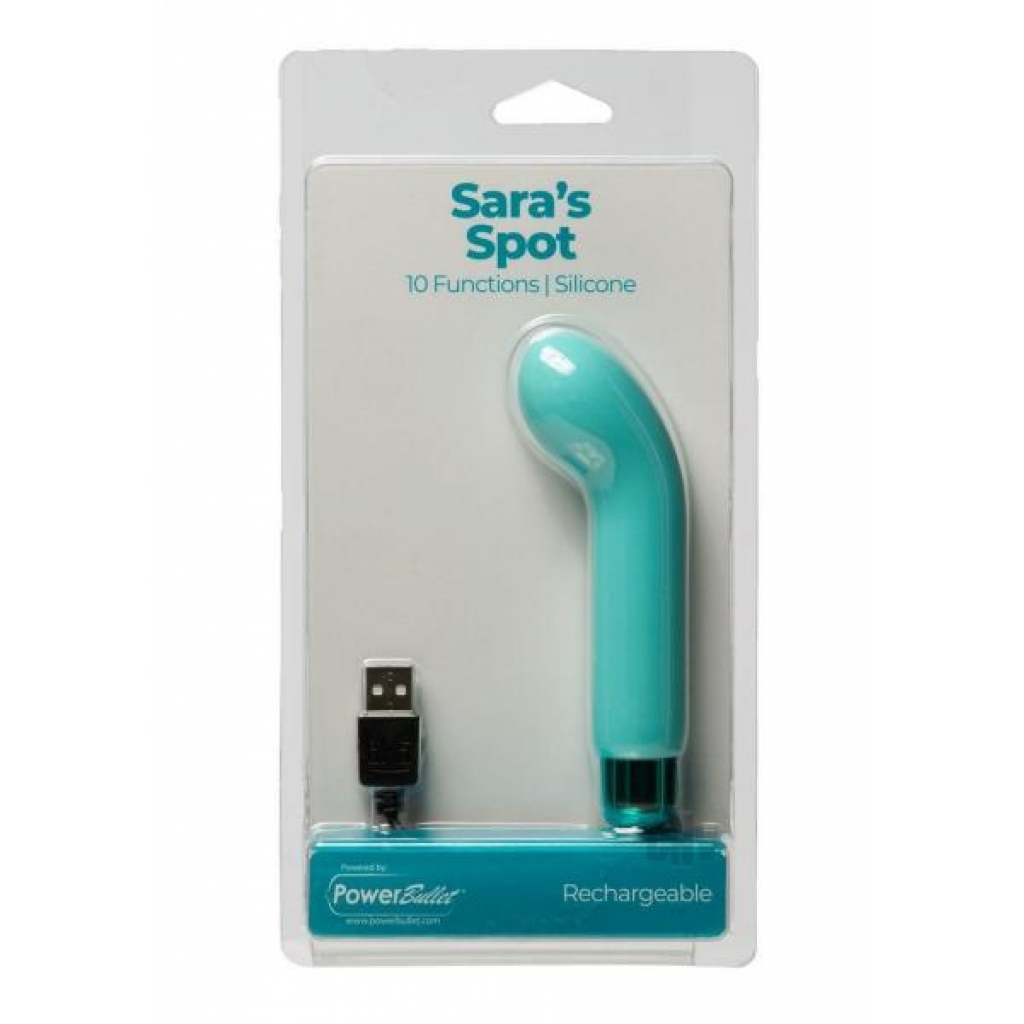 Powerbullet Saras Spot Teal - G-Spot Vibrators