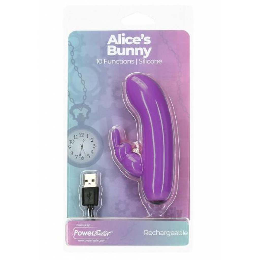 Powerbullet Alice's Bunny - Dual Action Pleasure