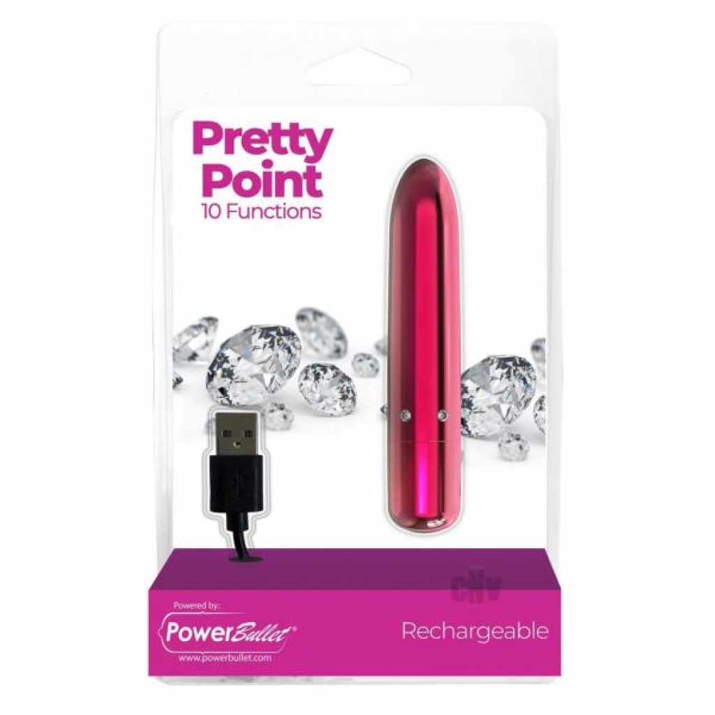 Powerbullet Pretty Point Pink - Bullet Vibrators