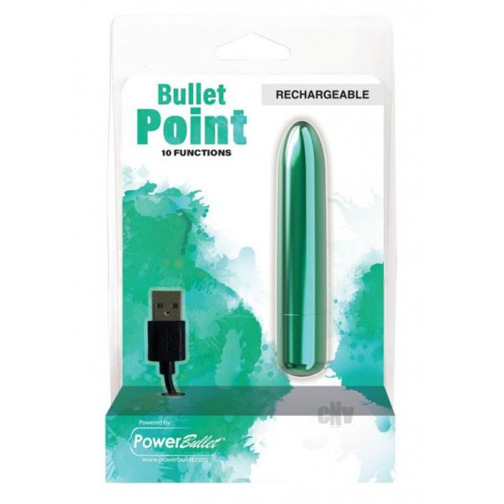 Powerbullet Bullet Point Teal - Bullet Vibrators