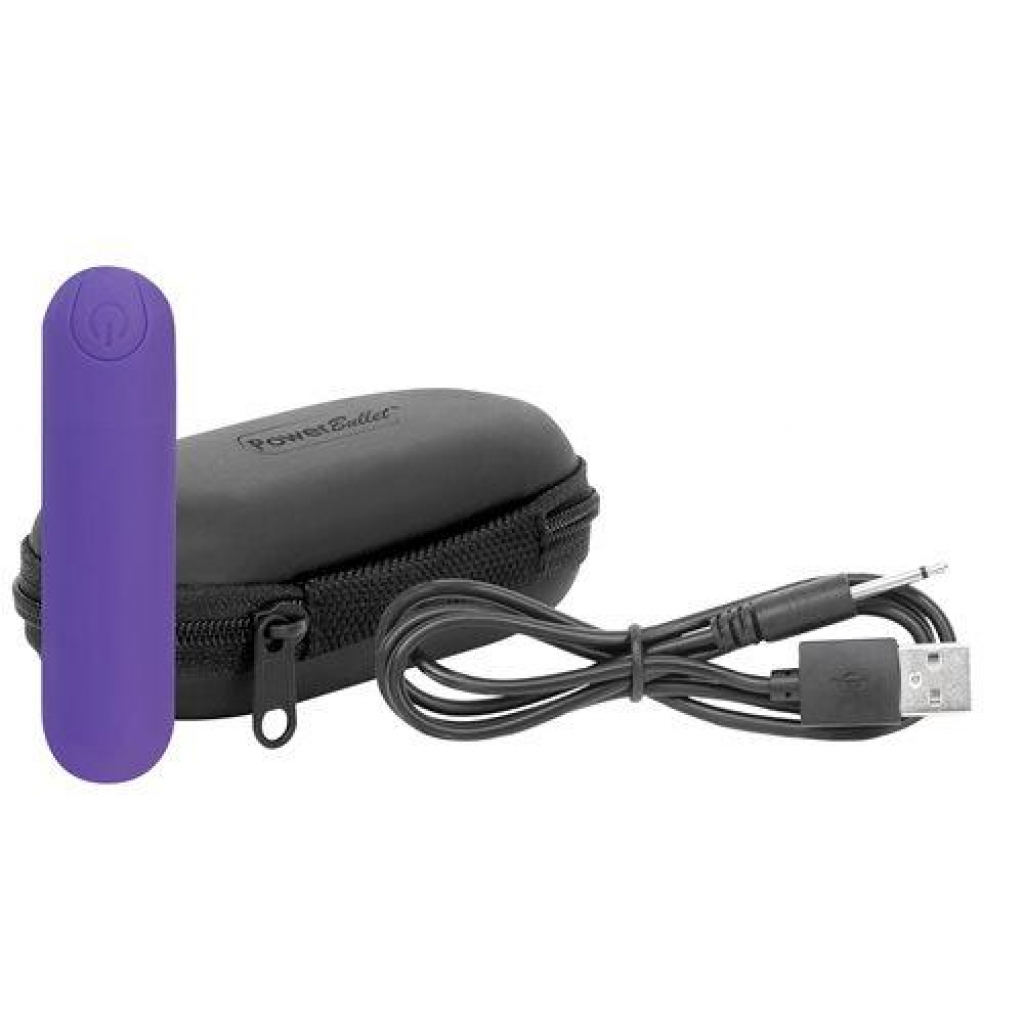 Essential Power Bullet Purple Vibrator - Bullet Vibrators