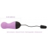 Simple & True Remote Control Vibrating Egg Purple - Bullet Vibrators