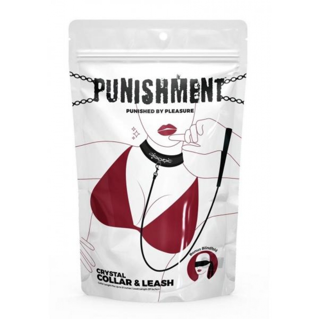 Punishment Crystal Collar/leash 37 - Collars & Leashes