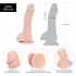 Addiction Brad 7.5 inches Beige Dildo - Realistic Dildos & Dongs