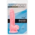 Addiction Brandon Glow in the Dark Pink 7.5 inches Dildo - Realistic Dildos & Dongs