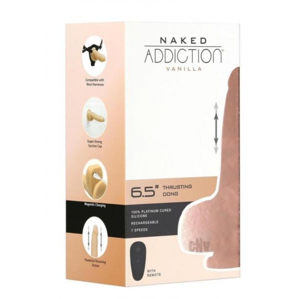 Naked Addiction Thrust Rc Dong 6.5 Van - Realistic Dildos & Dongs