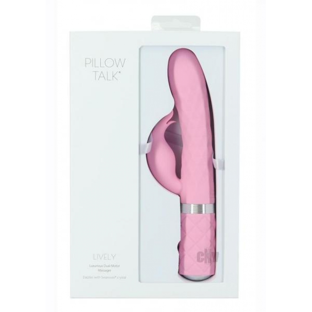 Pillow Talk Lively Pink - Rabbit Vibrators