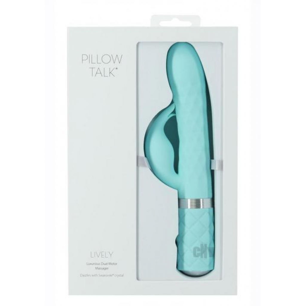 Pillow Talk Lively Teal - Rabbit Vibrators