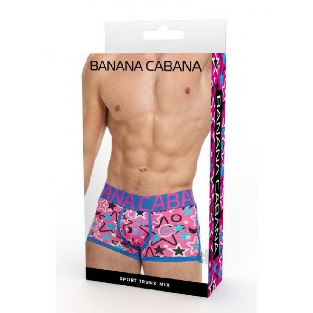 Banana Cabana Shorts Lg/xl Purple - Mens Underwear