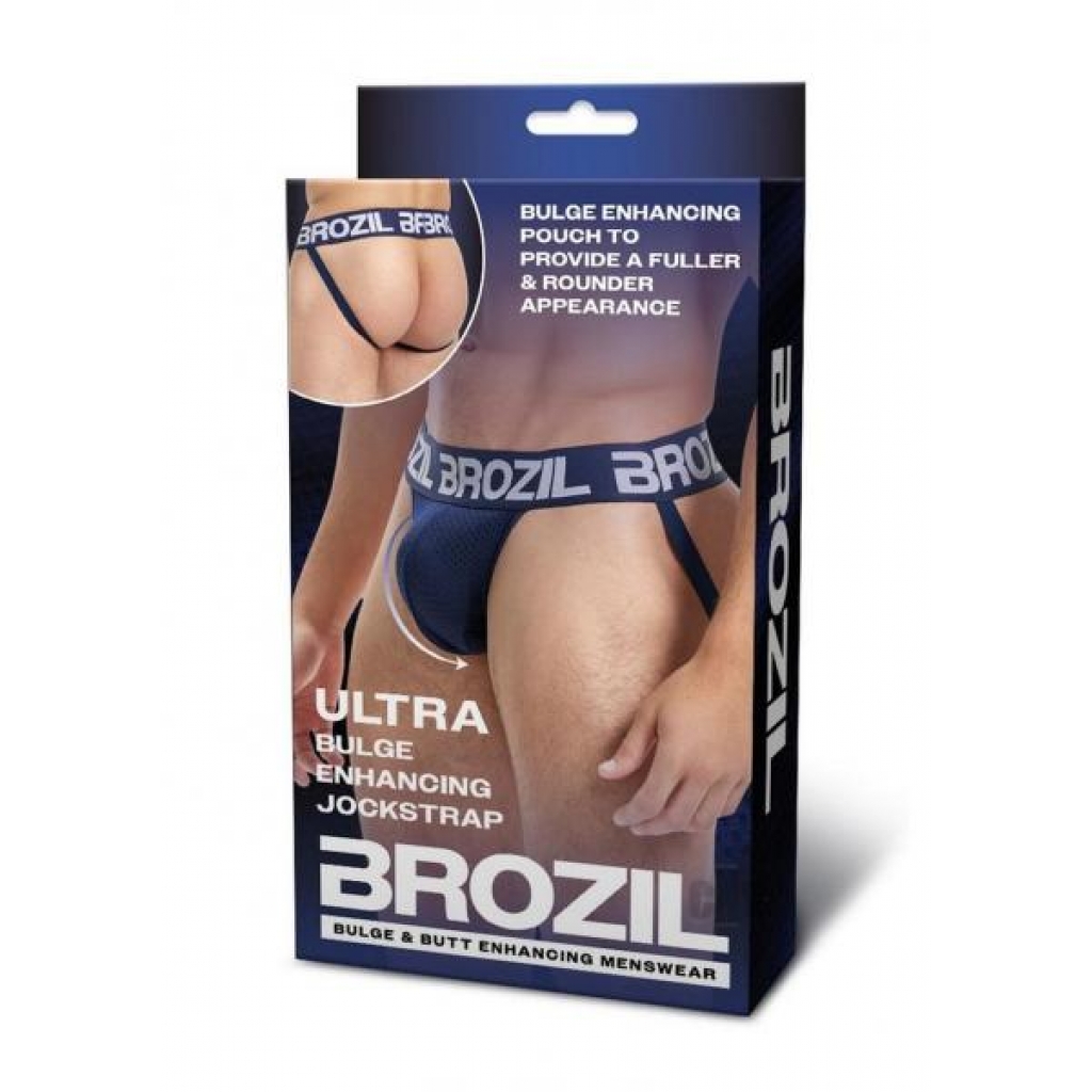 Brozil Mesh Jocks L/xl Nvy - Mens Underwear