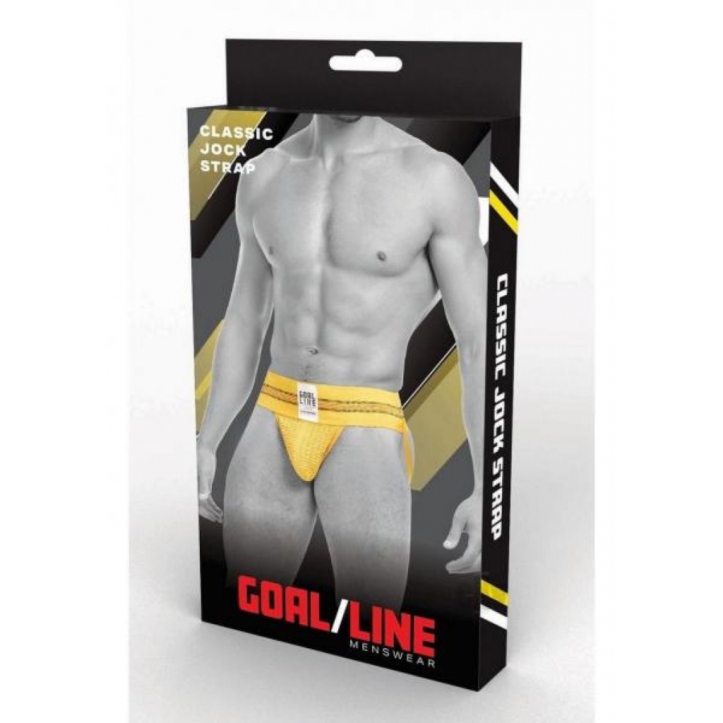 Goal Line Class Jockstrap Lxl Yell - Mens Underwear