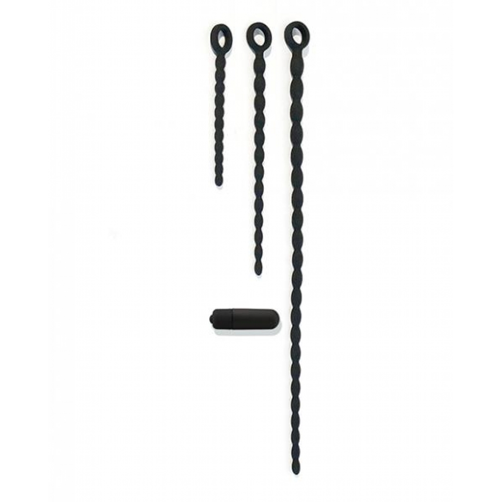 Boneyard Vibrating Sounds Urethra Training Kit - Black