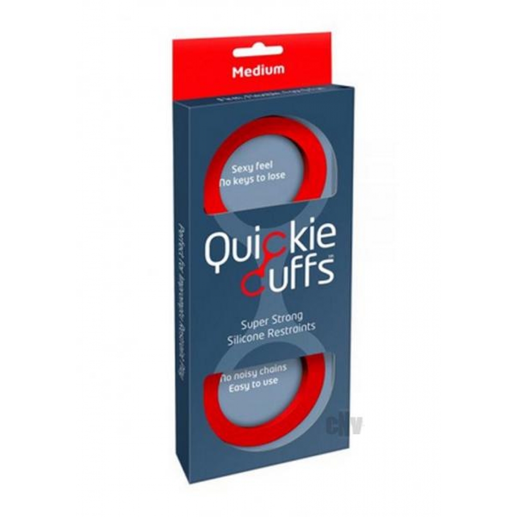 Quickie Cuffs - Medium Red