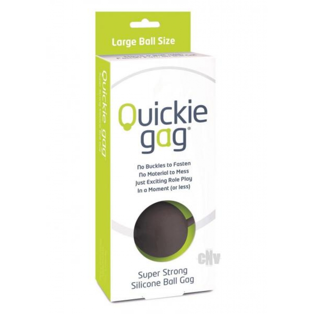 Quickie Large Silicone Ball Gag