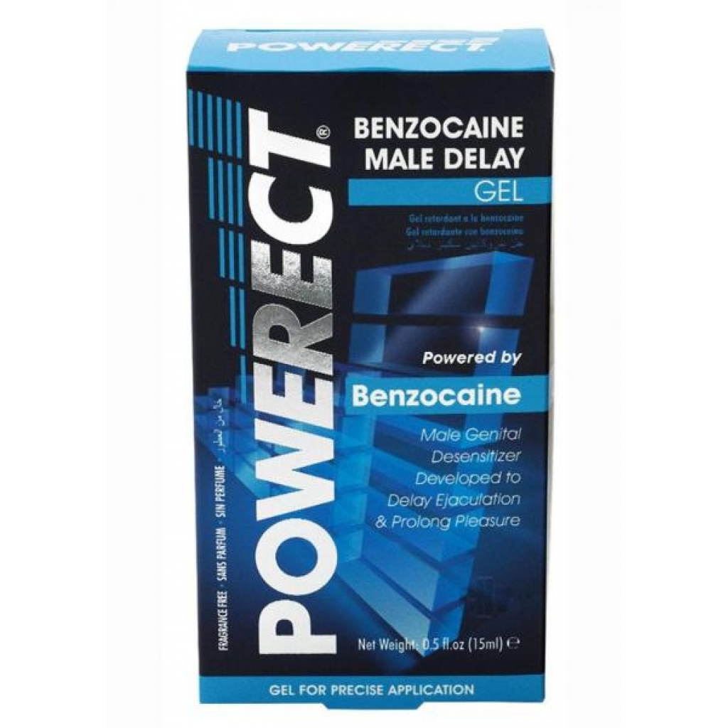 Powerect Benzocaine Delay Serum 15ml - For Men