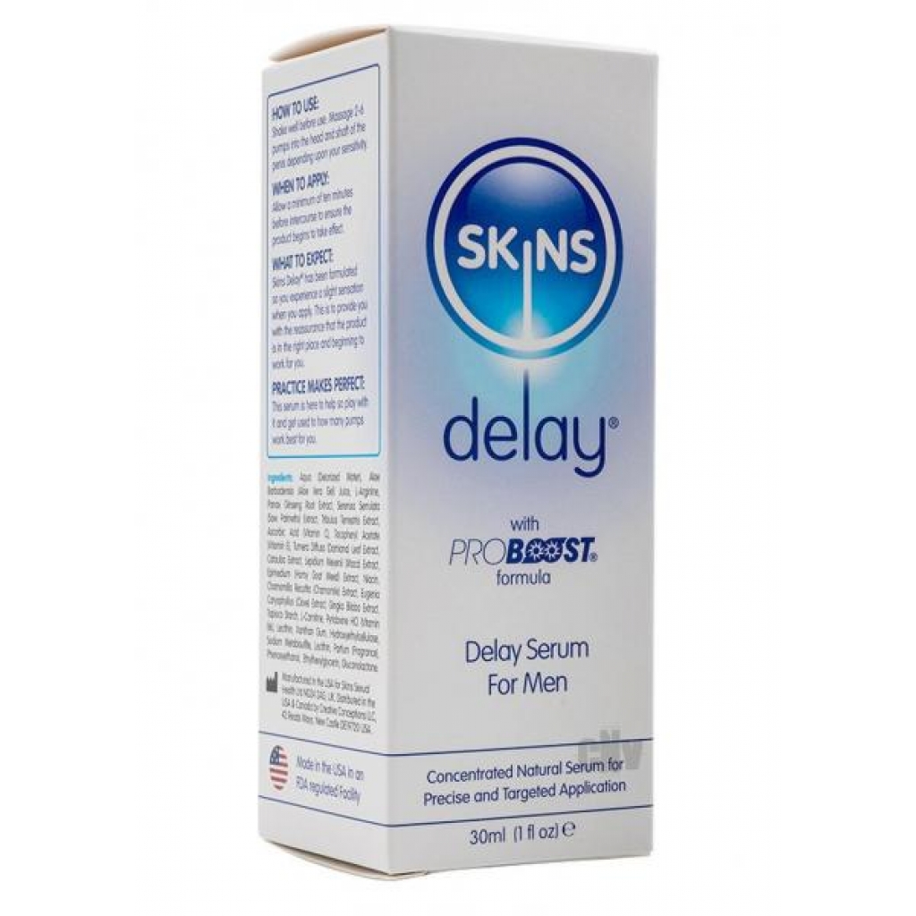 Skins Natural Delay Serum 30ml - For Men