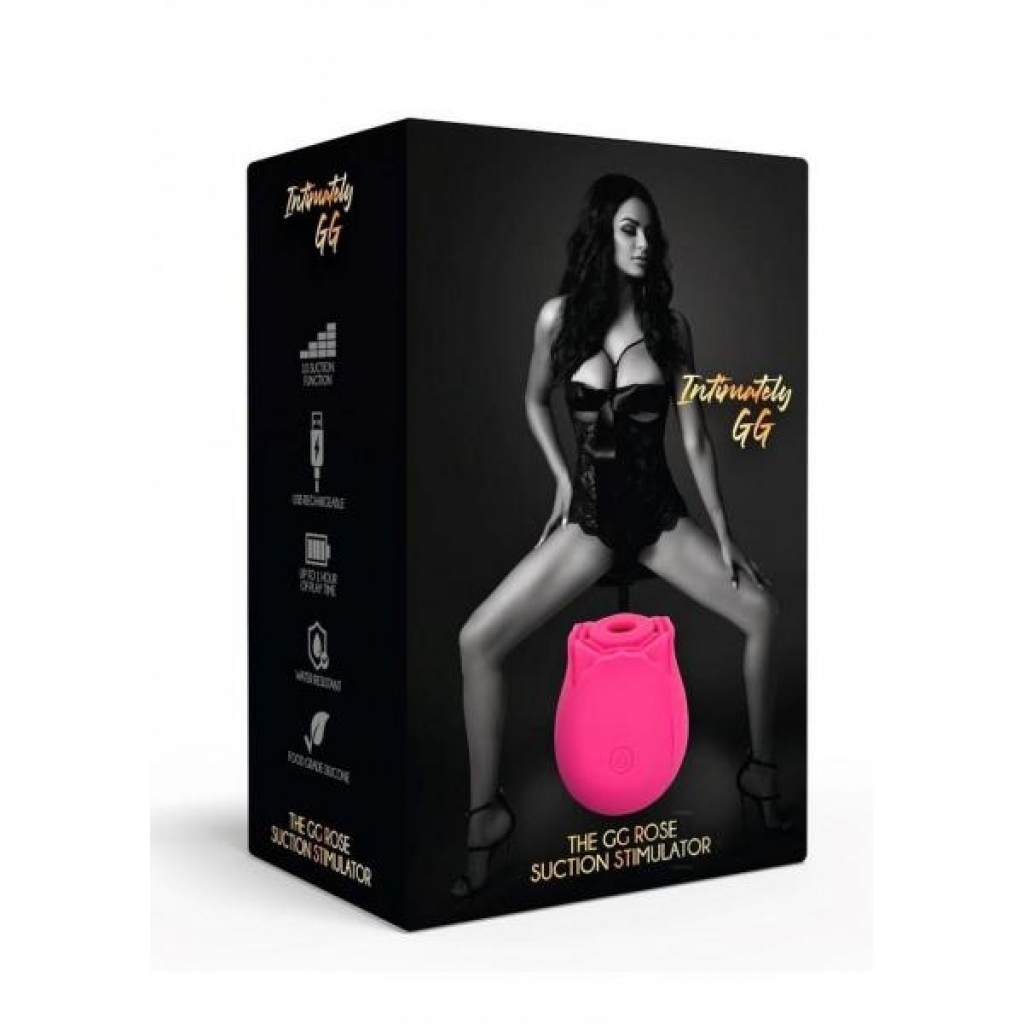 Gg Rose Suction Stimulator Pink - Clit Suckers & Oral Suction