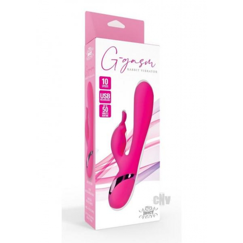 Juicy G-gasm Rabbit Stimulator Pink - Rabbit Vibrators