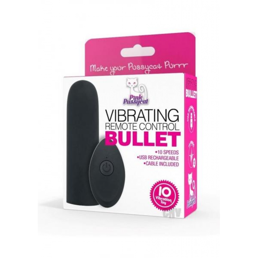 Pink Pussycat Remote Bullet - Bullet Vibrators