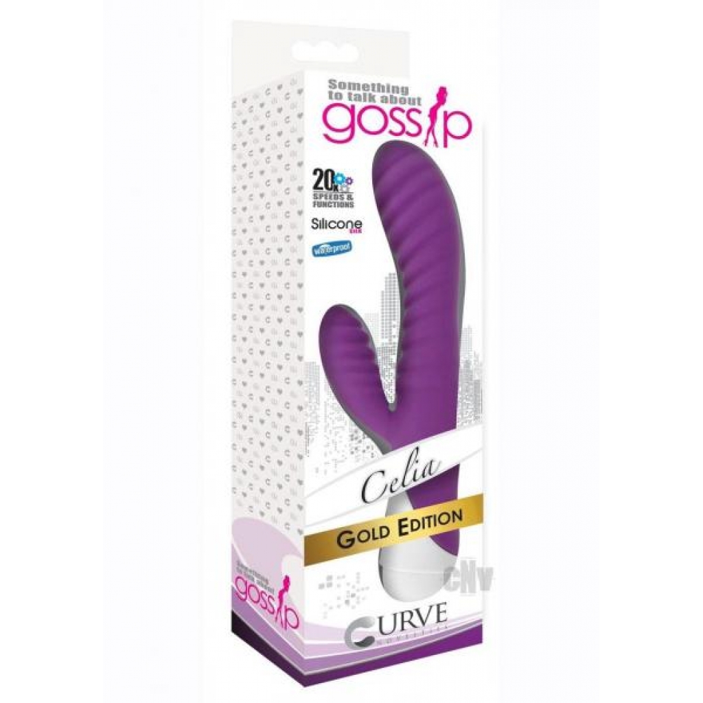 Gossip Celia Rabbit Vibe Purple - Rabbit Vibrators