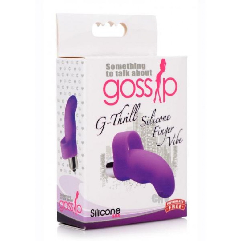 Gossip Gthrill Finger Vibe Purple - Finger Vibrators