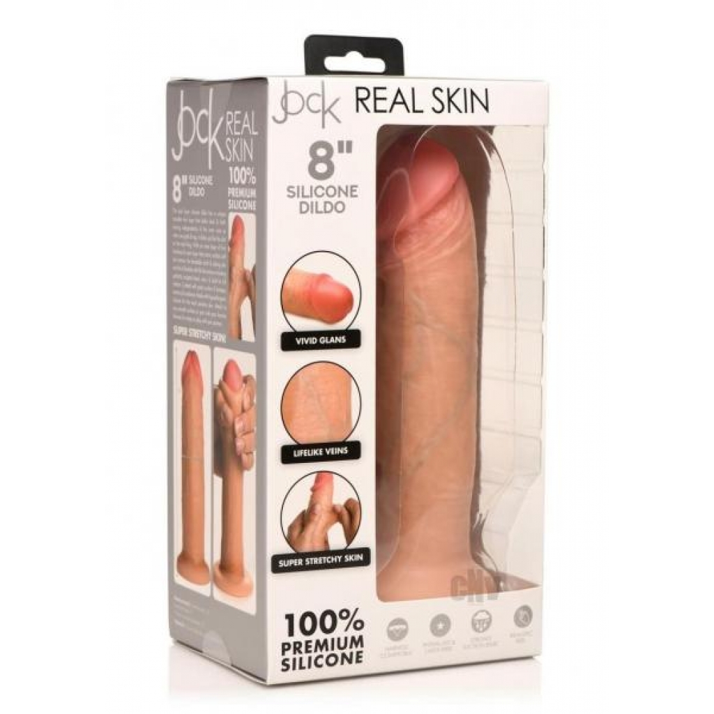 Jock Real Skin Dildo 8 Vanilla - Realistic Dildos & Dongs