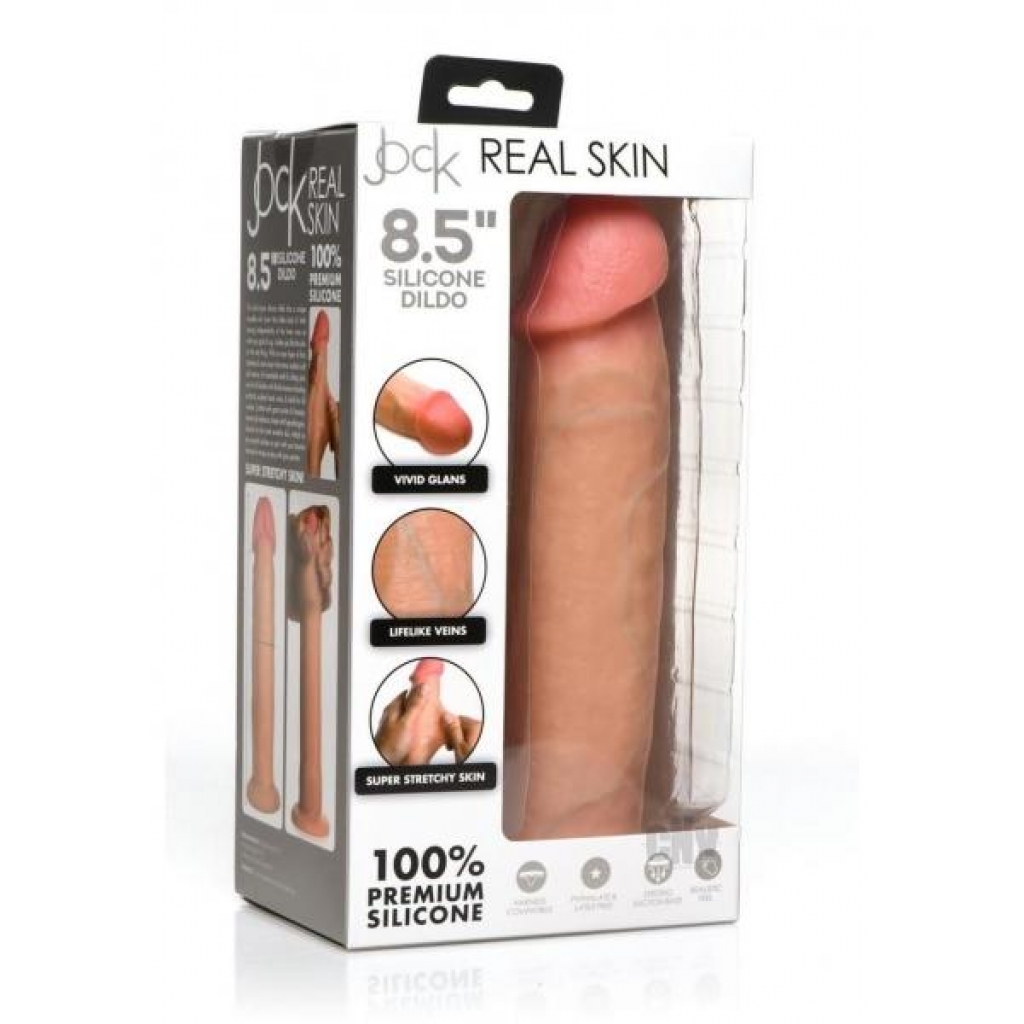 Jock Real Skin Dildo 8.5 Vanilla - Realistic Dildos & Dongs