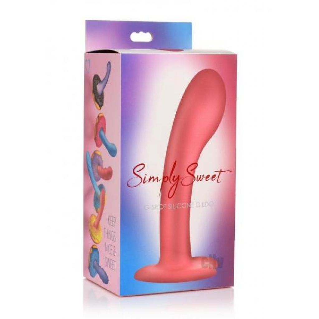 Simply Sweet Gspot Dildo Pink - Realistic Dildos & Dongs