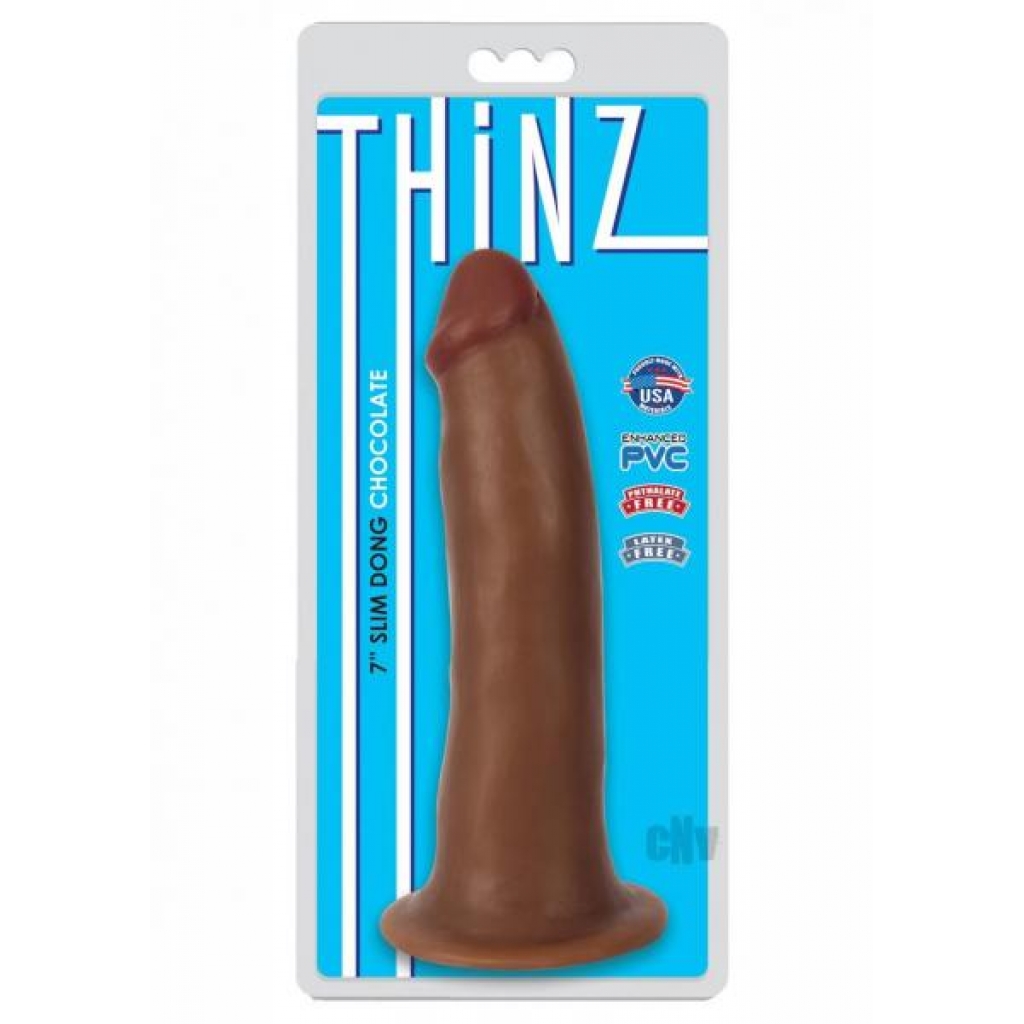 Thinz Slim Dong 7 Chocolate - Realistic Dildos & Dongs