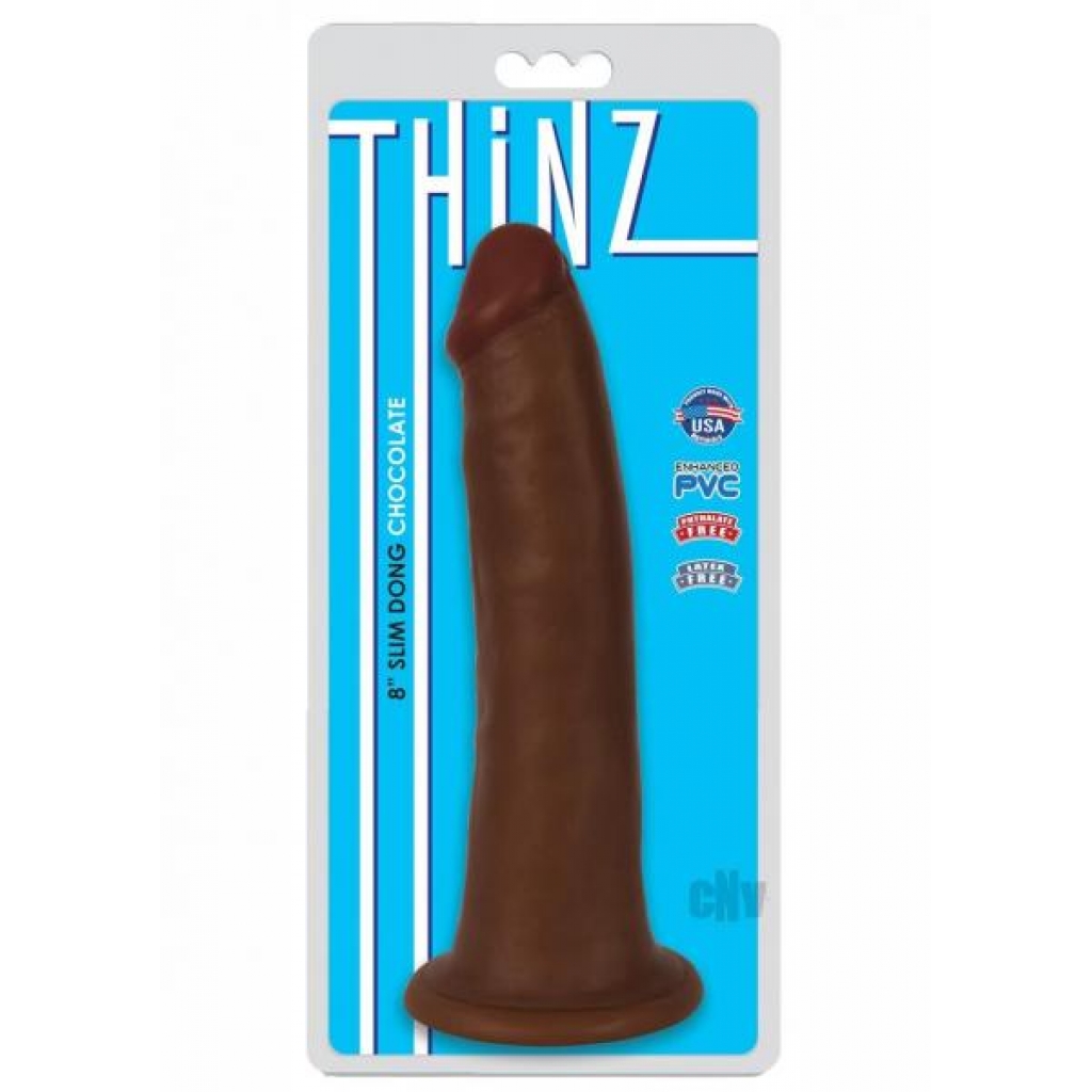 Thinz Slim Dong 8 Chocolate - Realistic Dildos & Dongs