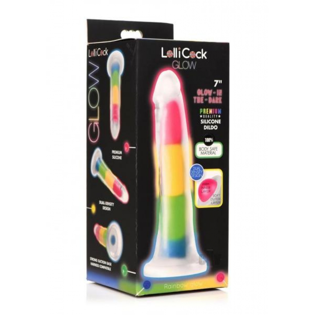 Lollicock Gitd Rainbow Silicone 7 - Realistic Dildos & Dongs