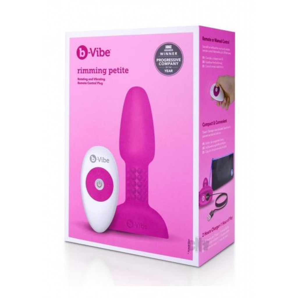 B-vibe Rimming Petite - Fuchsia