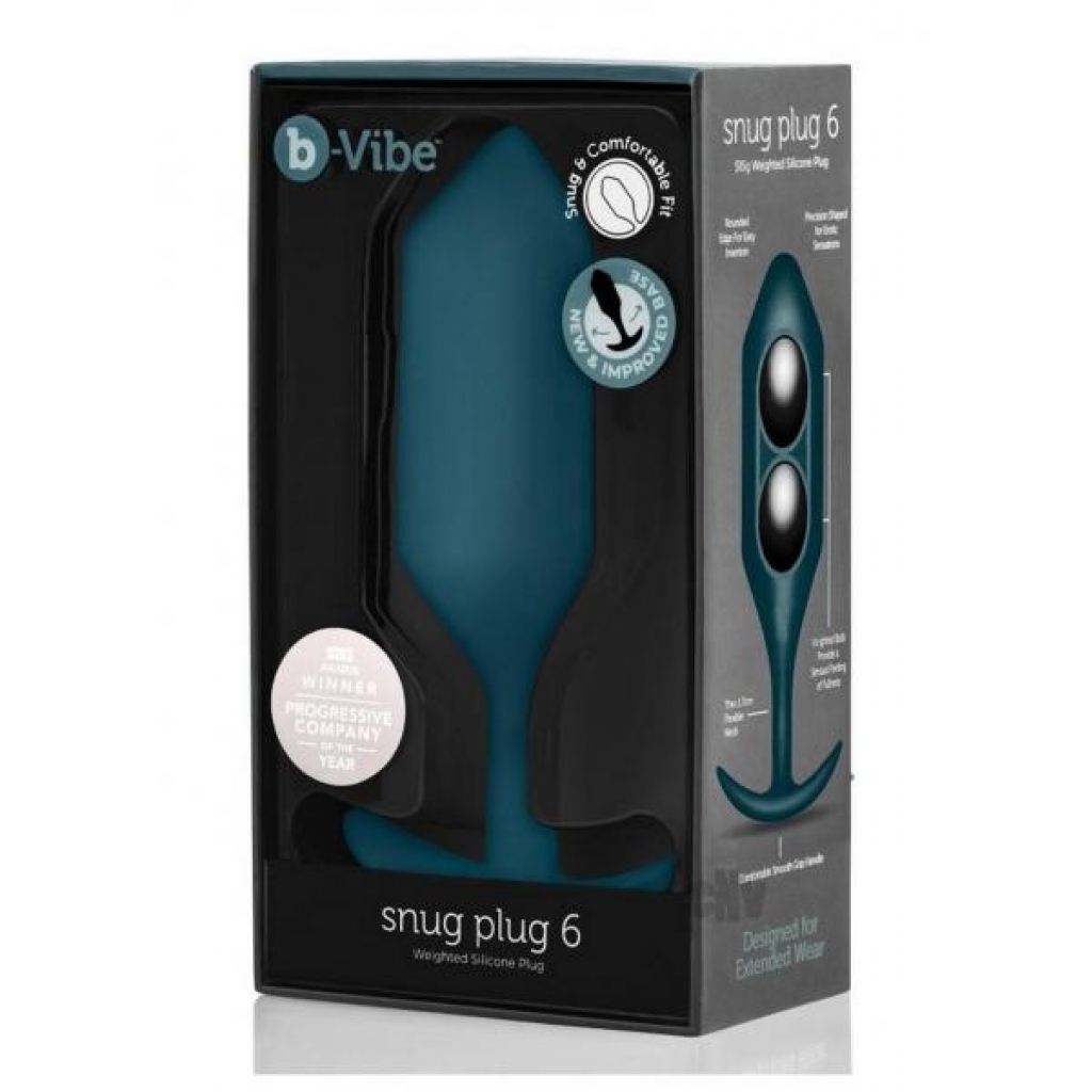 B-vibe Snug Plug 6 Marine - Anal Plugs