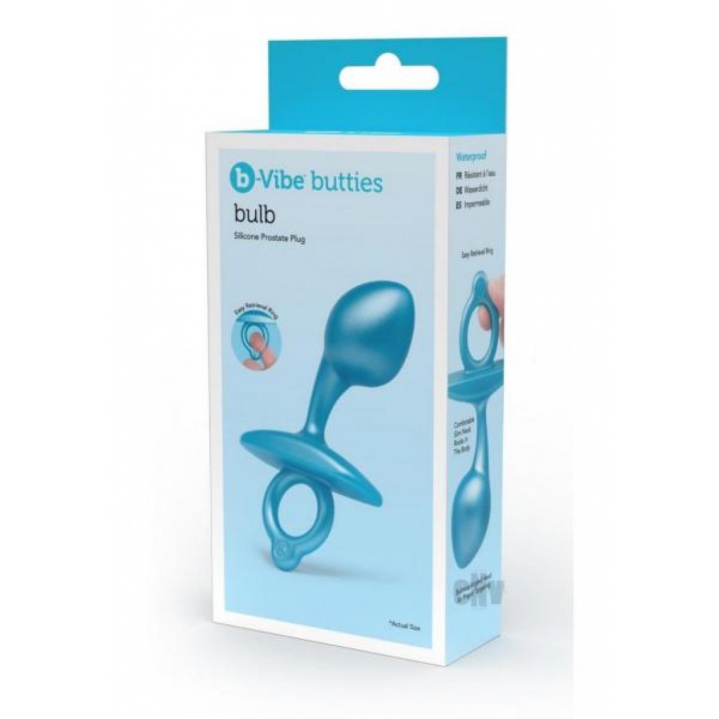 B-vibe Bulb Plug Blue - Anal Plugs