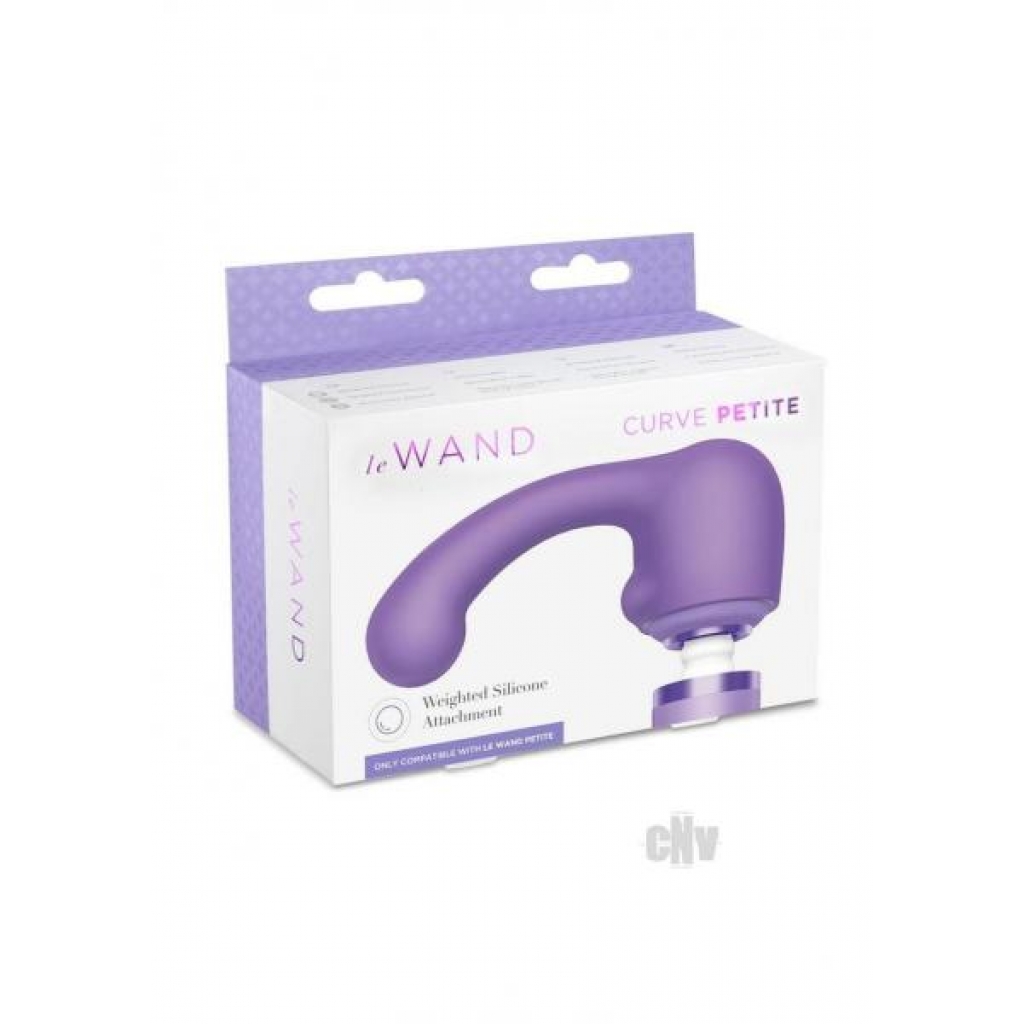 Le Wand Petite Curve Attch Violet - Body Massagers